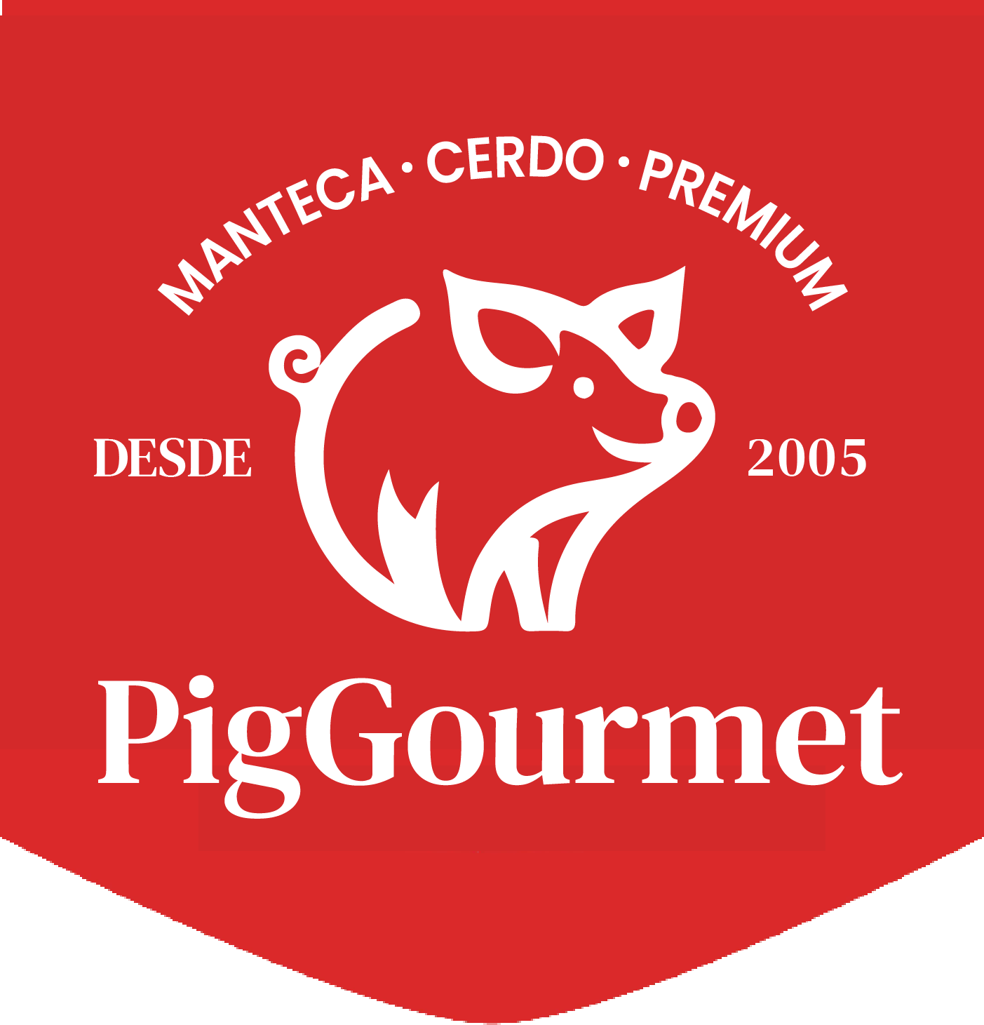 Logo piggourmet. Empresa fabricante de manteca de cerdo 100% natural