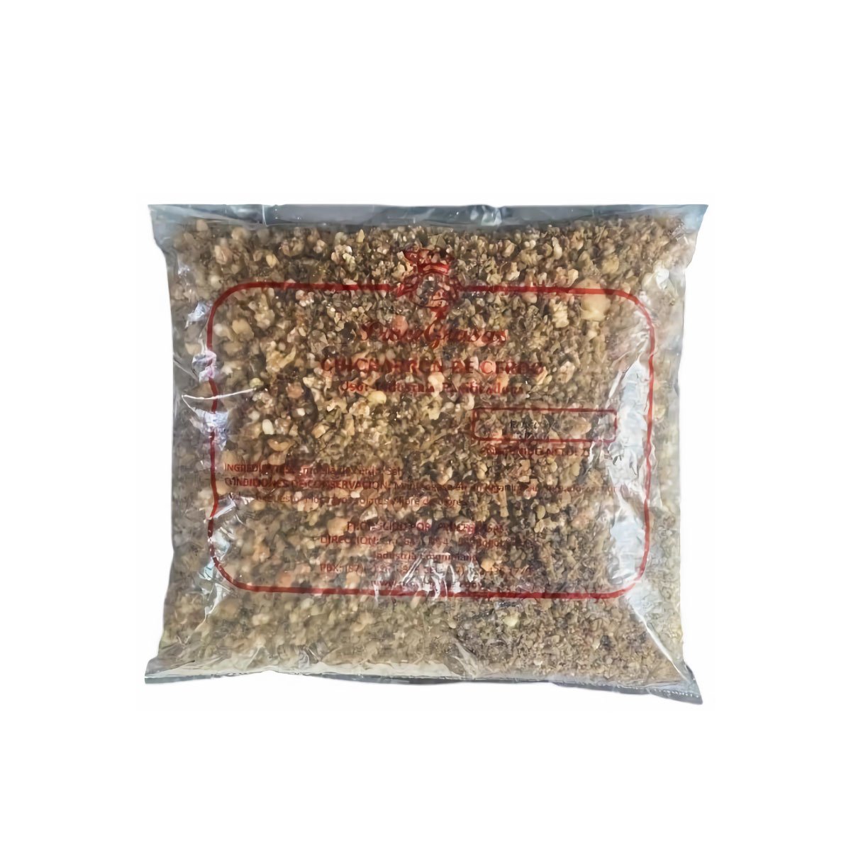 Migajas de Chicharrón de Cerdo 2 kilos 1 Migajas de chicharrón de cerdo 2 kilos. Destacan por su sabor intenso y textura crujiente, que realza cualquier receta tradicional o moderna.
